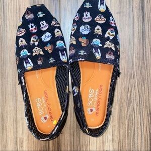 BOBS FOR DOGS SLIP ON FLATS WOMENS 6